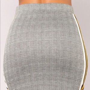 Nataliya Pencil Skirt – Light Heather